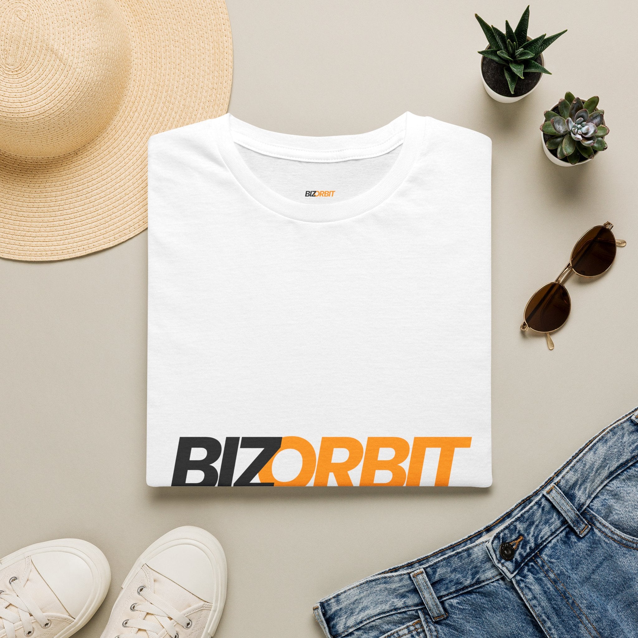 BizOrbit Logo T‑Shirt — Modern Business Branding Tee