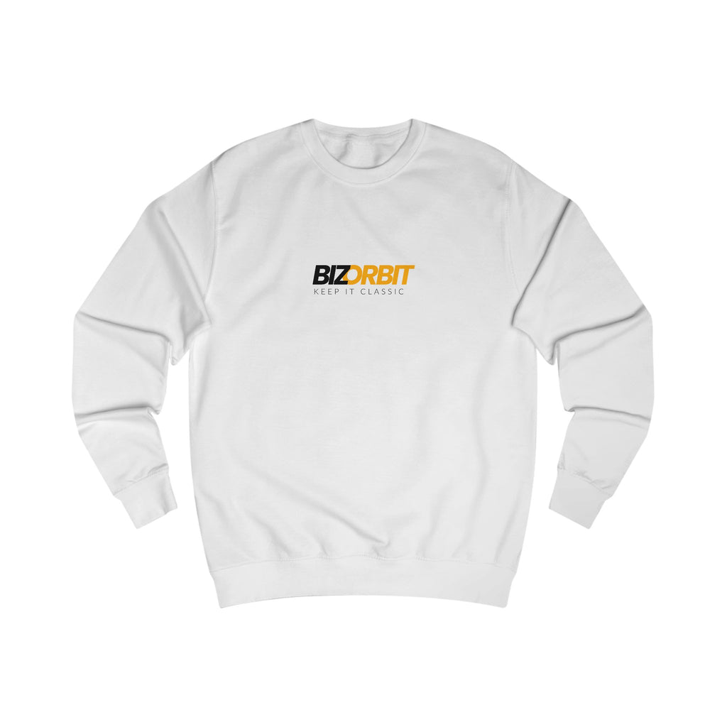 BizOrbit Branded Sweatshirt — Minimal Logo Crewneck for Entrepreneurs